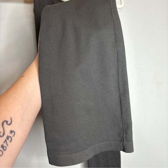 Set Active Ribbed Flare Leg Jumpsuit - Picture 6 of 9